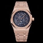 Black Dial AP Royal Oak Perpetual Calendar Frost Gold 26574-3432 Series