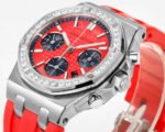 AP Royal Oak red dial SZ25682 Ladies Replica
