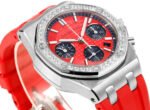 AP Royal Oak red dial SZ25682 Ladies Replica