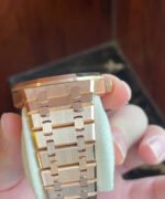 AP 15510-1 18k rose gold replica