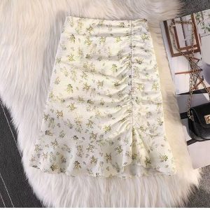 2024 Little yellow flower dress
